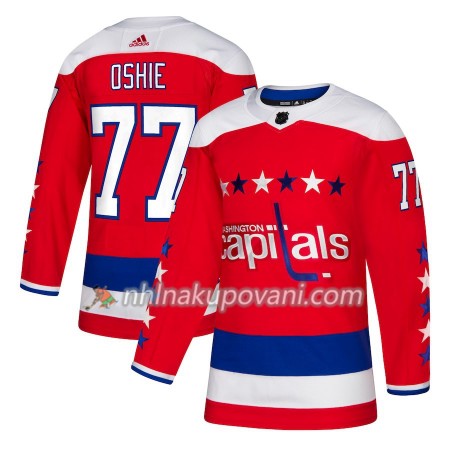 Washington Capitals Dresy TJ Oshie 77 Alternate 2018-2019 Adidas Authentic - Pánské Washington Capitals Dresy TJ Oshie 77 Alternate 2018-2019 Adidas Authentic - Pánské